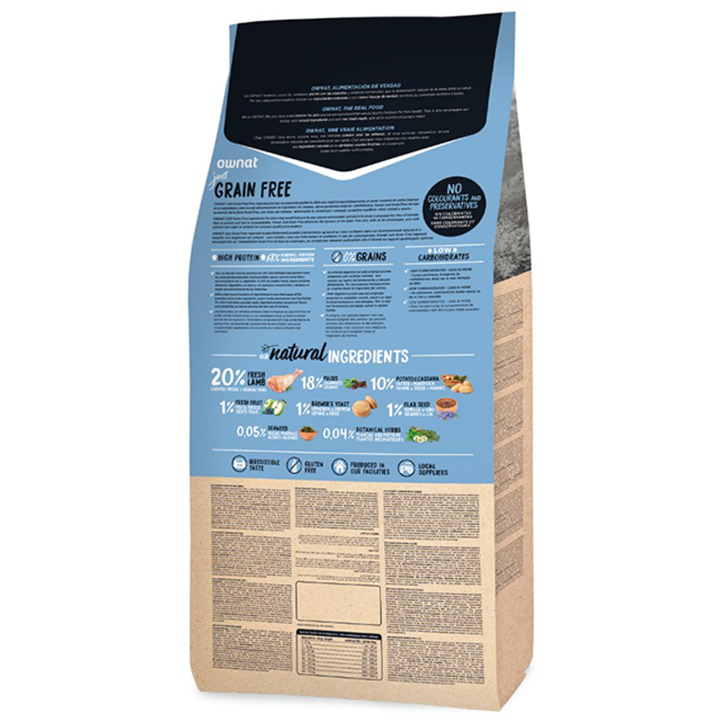 GRAIN FREE JUST ADULT LAMB PERRO 3 KG Grain Free Just Adult Lamb Perro 3 Kg