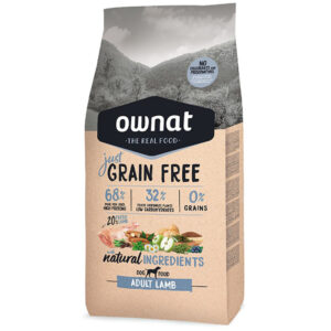 GRAIN FREE JUST ADULT LAMB PERRO 3 KG