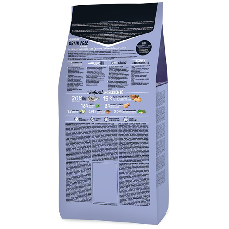 GRAIN FREE JUST STERILIZED FISH GATO 1 KG Grain Free Just Sterilized Fish Gato 1 Kg
