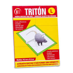 TRITON ATRAPA RATAS Y RATONES ADHESIVO SIN VENENO