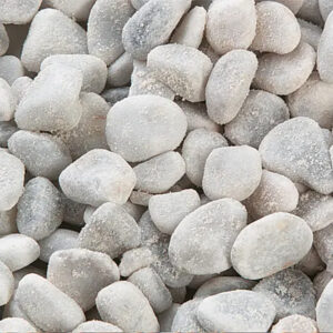 GRAVA COLOR 8-16 MM 1 KG BLANCA GRUESA