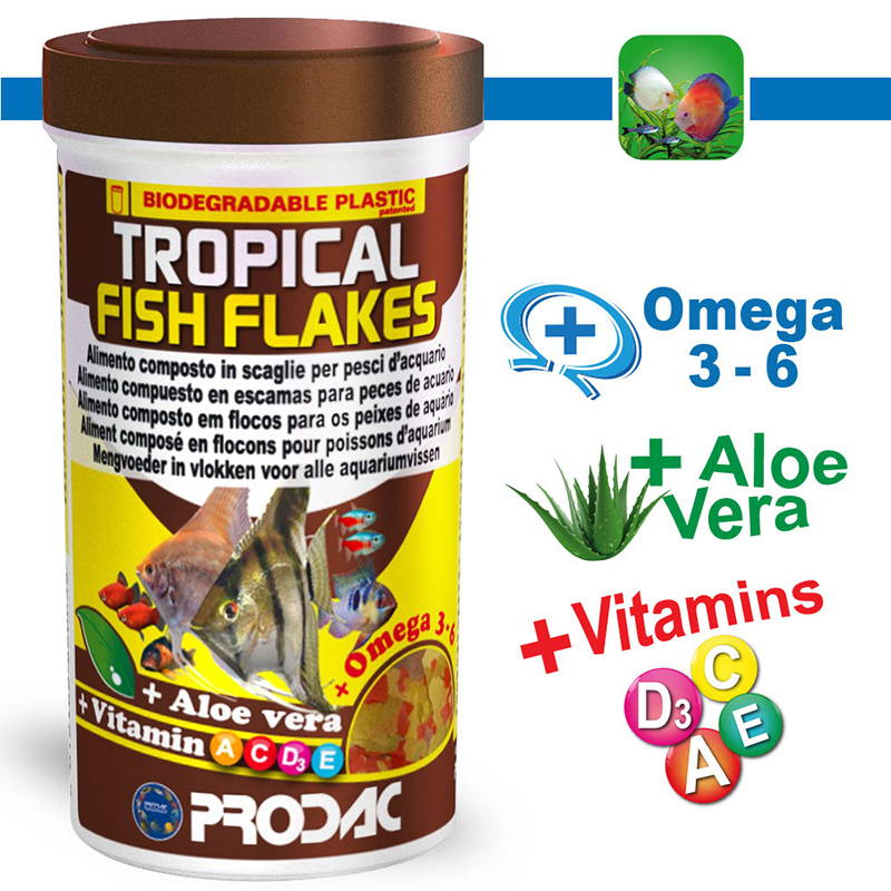 TROPICAL FISH FLAKES 20 GR Tropical Fish Flakes 20 Gr