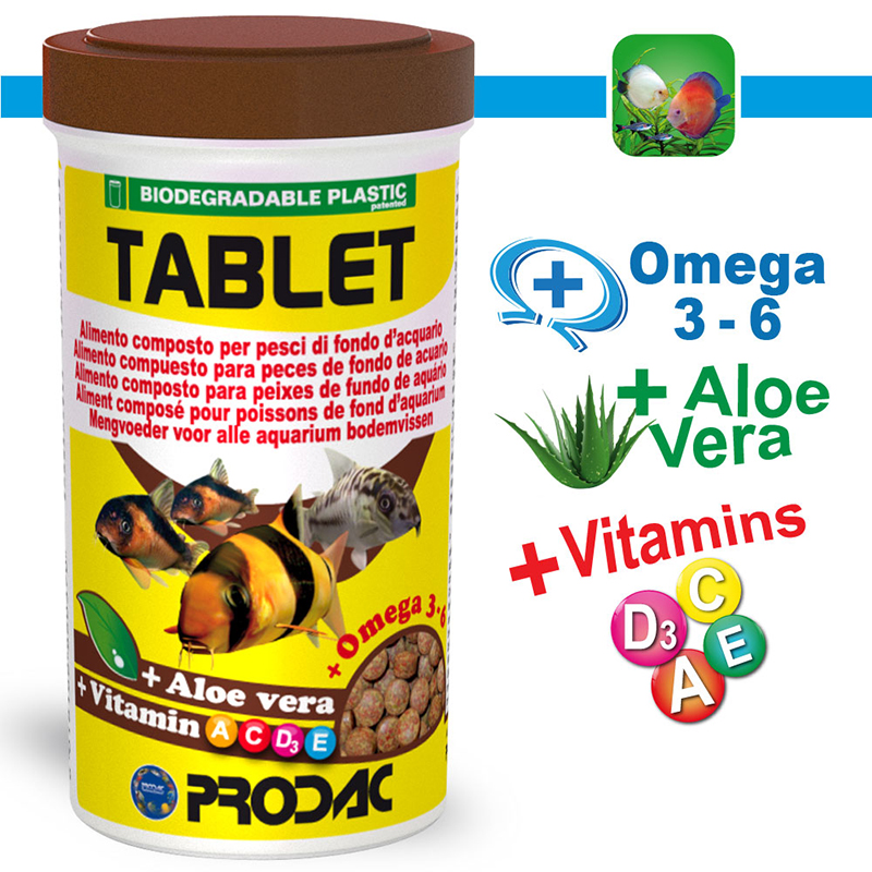 TABLET PECES FONDO PRODAC 60 GR Tablet Peces Fondo Prodac 60 Gr