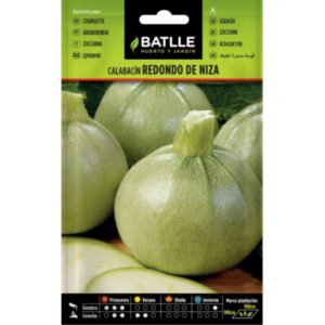 CALABACIN REDONDO DE NIZA SOBRE 8 GR