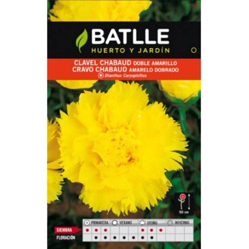 CLAVEL CHABAUD AMARILLO SOBRE 0,8 GR Clavel Chabaud Amarillo Sobre 0