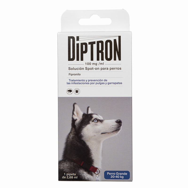 PIPETA DIPTRON SPOT ON 2.68 ML PARA 20-40 KG Pipeta Diptron Spot On 2.68 Ml Para 20-40 Kg