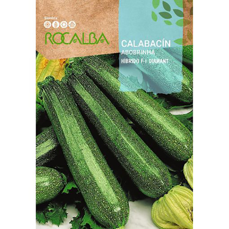 CALABACIN DIAMANT F-1 SOBRE 3 GR Calabacin Diamant F-1 Sobre 3 Gr