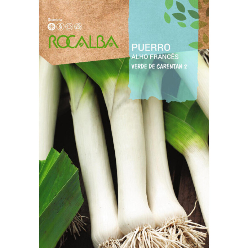 PUERRO VERDE DE CARENTAN 2 SOBRE 10 GR Puerro Verde De Carentan 2 Sobre 10 Gr