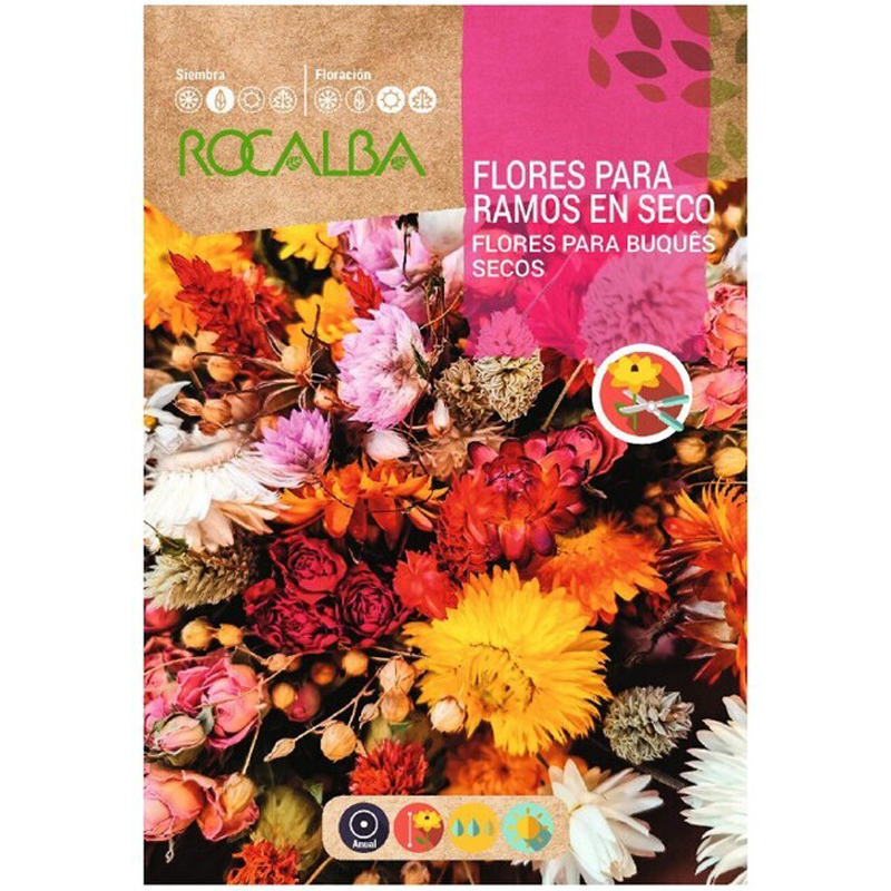 FLORES PARA RAMOS EN SECO SOBRE 3 GR Flores Para Ramos En Seco Sobre 3 Gr