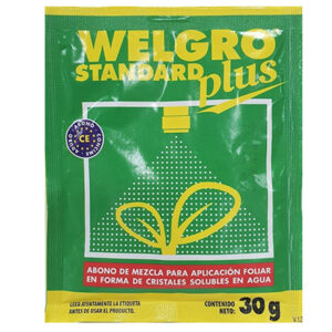 WELGRO STANDARD PLUS FERTILIZANTE FOLIAR-JED- 30GR
