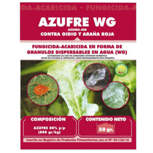 AZUFRE WG FUNGICIDA -JED- 50 GR