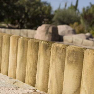 BORDURA MADERA 40 X 5 X 200 CM