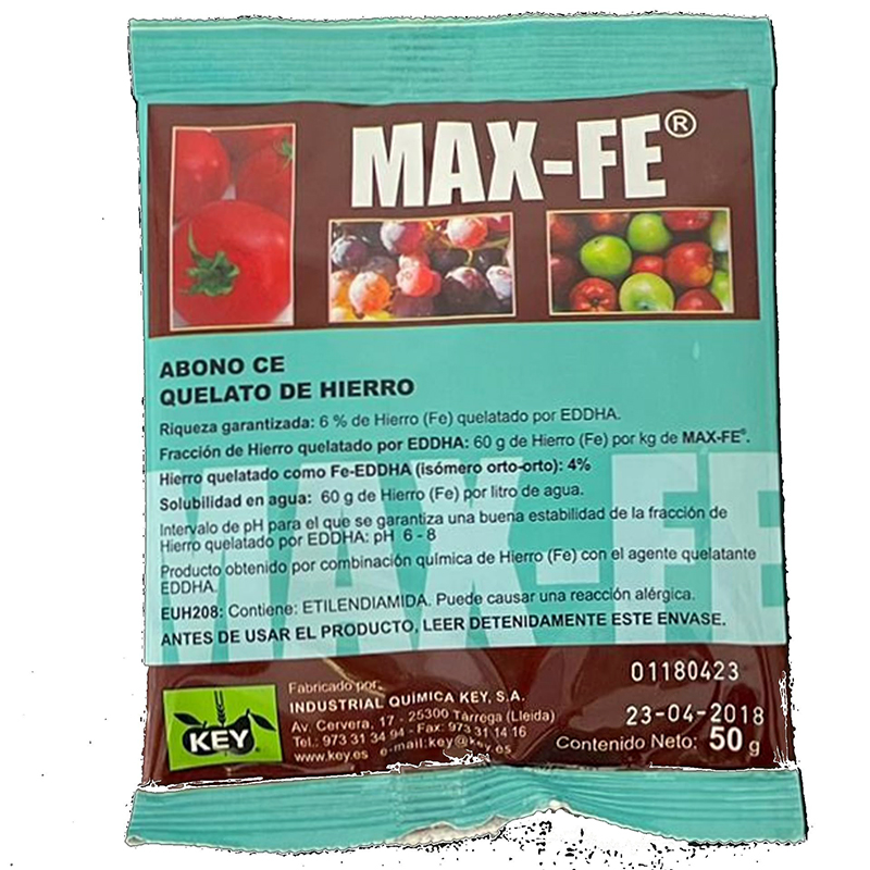MAX-FE 50 GR Max-Fe 50 Gr