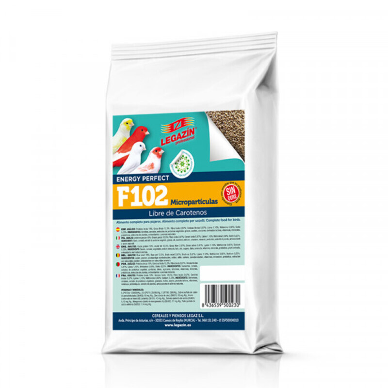 F102 PIENSO MICROPARTICULAS 4KG LEGAZIN F102 Pienso Microparticulas 4Kg Legazin