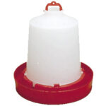 Bebedero Aves 8 Litros Plástico Rojo 1ª Edad