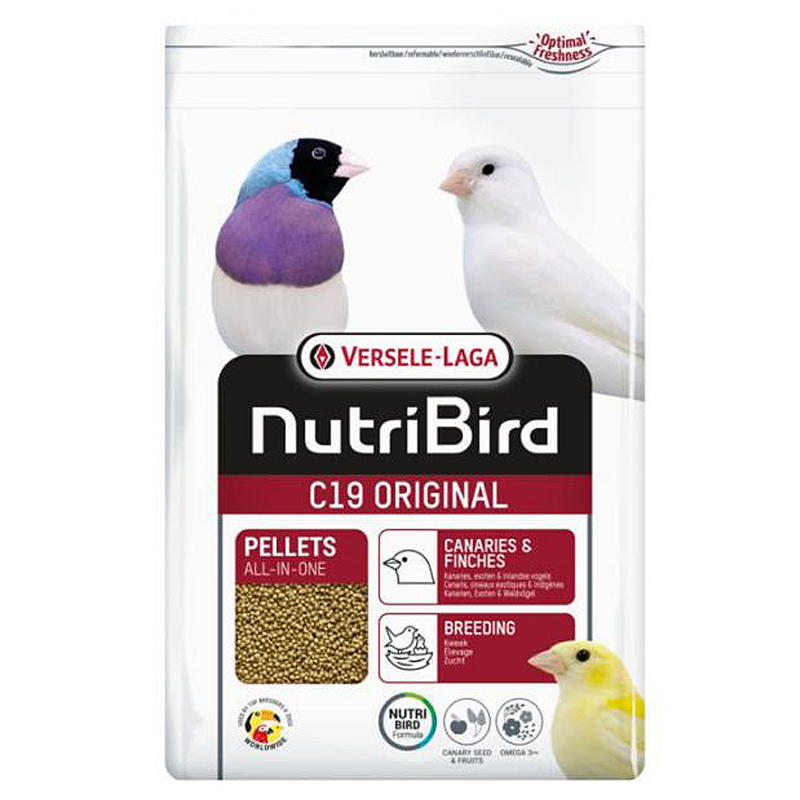 NUTRIBIRD C-19 ORIGINAL CANARIOS 3 KILOS Nutribird C-19 Original Canarios 3 Kilos