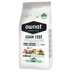 OWNAT GRAIN FREE HYPOALLERGENIC CERDO PERRO 12KG