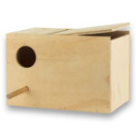 Nido Madera Ninfa Grande Horizontal 30X20X20 Cms