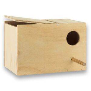 NIDO MADERA AGAPORNIS HORIZONTAL 24x14x15 CMS