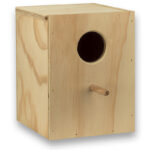 Nido Madera Agapornis Vertical 15X20X17 Cms