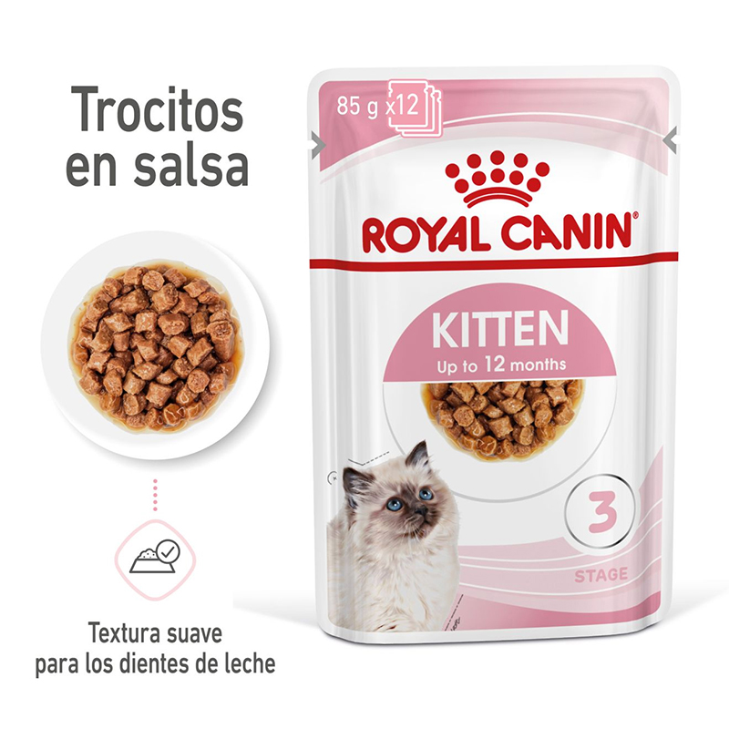 KITTEN EN SALSA SOBRE 85 GR Kitten En Salsa Sobre 85 Gr