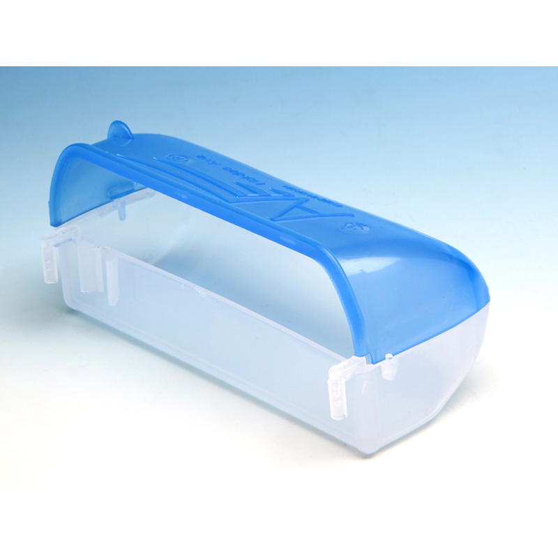 Comedero Doble Tapa Azul – Moldes Ave Comedero Doble Tapa Azul – Moldes Ave - Imagen 3
