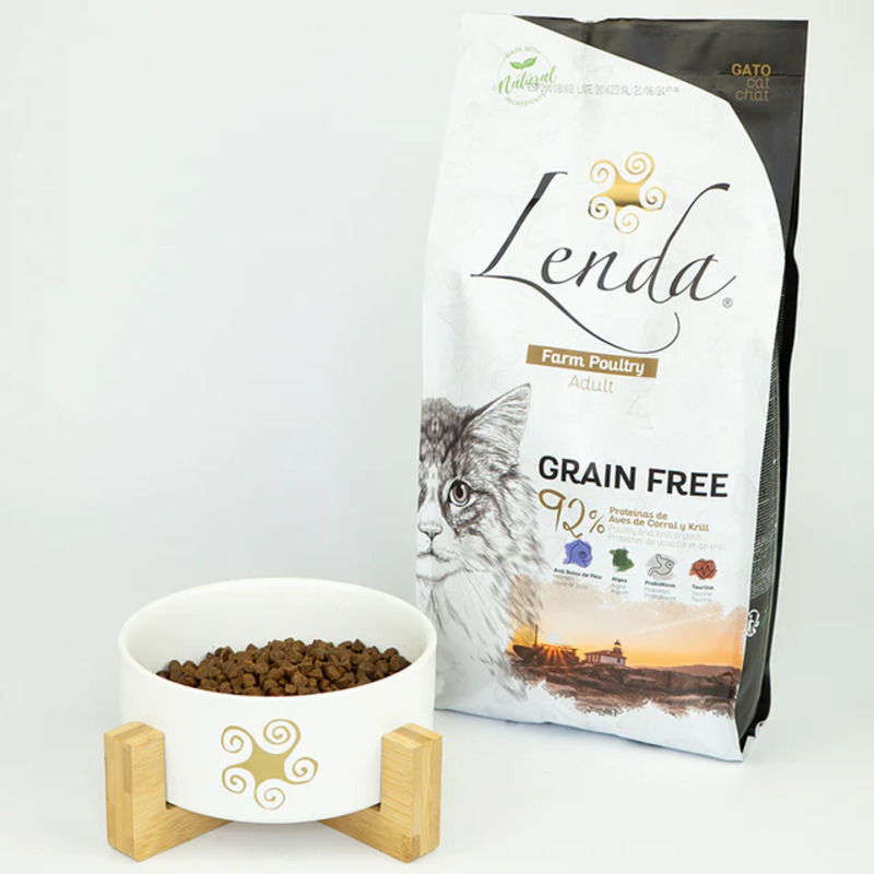 Lenda Adult Farm Poultry Grain Free para gatos 2 kg Lenda Adult Farm Poultry Grain Free Para Gatos 2 Kg - Imagen 6