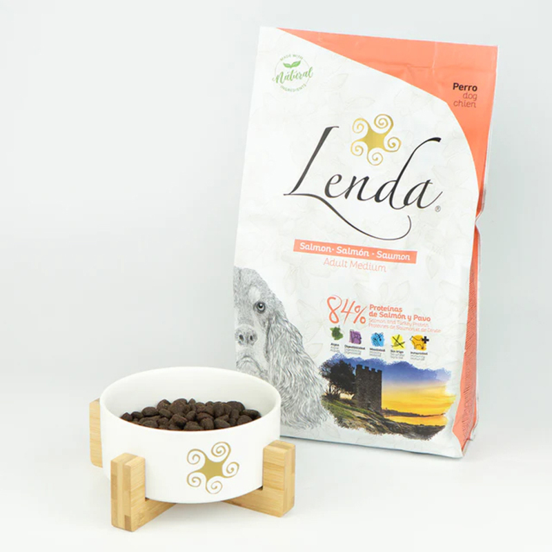 LENDA MEDIUM ADULT SALMÓN 12 KG Lenda Medium Adult Salmón 12 Kg - Imagen 4