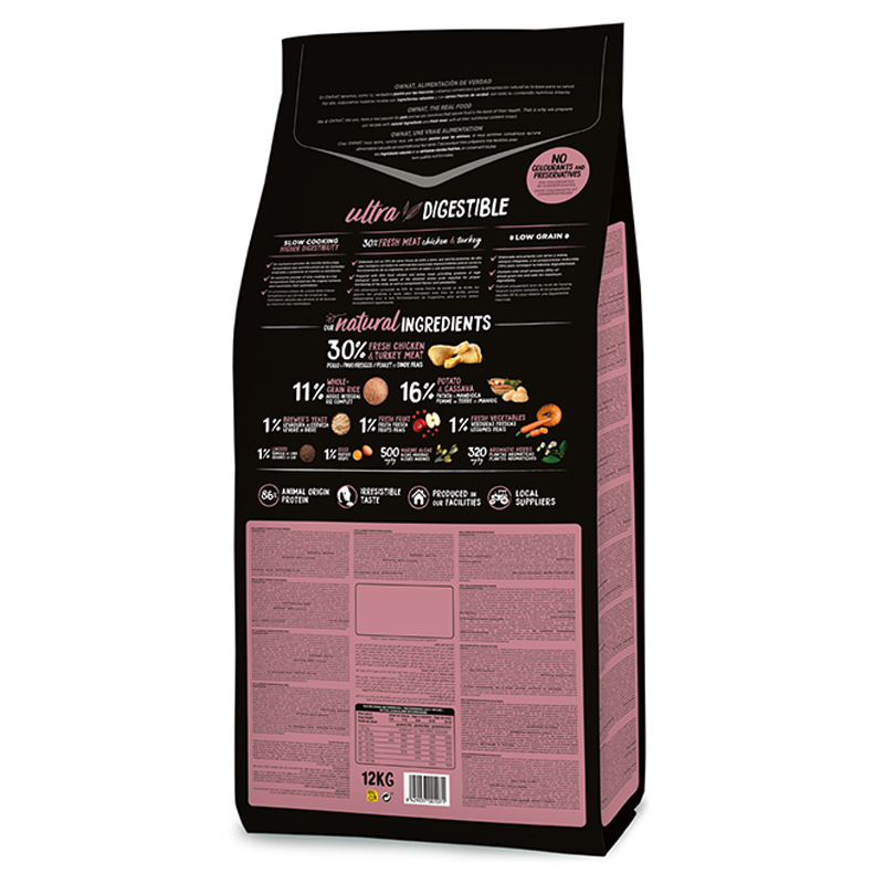 Ownat Ultra Medium Junior para perros 3 kg Ownat Ultra Medium Junior Para Perros 3 Kg - Imagen 2