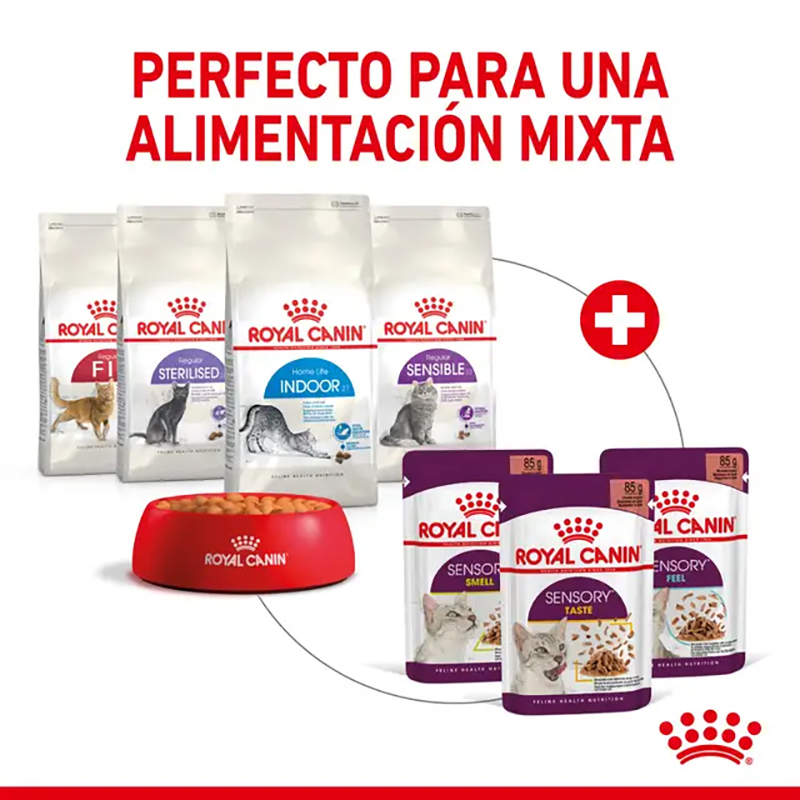 Royal Canin Sensory Taste Bocaditos en Salsa para gatos, sobre de 85 g Royal Canin Sensory Taste Bocaditos En Salsa Para Gatos, Sobre De 85 G - Imagen 8