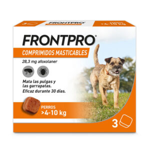 FRONTPRO MASTICABLE PERRO M 4-10 KG X CAJA 3 UNIDA