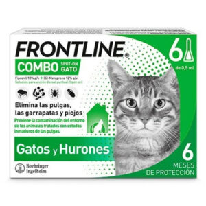 FRONTLINE COMBO GATOS / HURONES X CAJA 6 PIPETAS