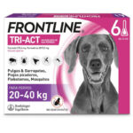 Frontline Tri-Act Perros 20-40 Kg X Caja 6 Pipetas