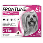 Frontline Tri-Act Perros 2-5 Kg X Caja 6 Pipetas