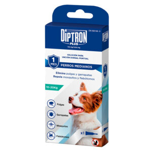 PIPETA DIPTRON PLUS 134 mg 10-20 KG PERRO