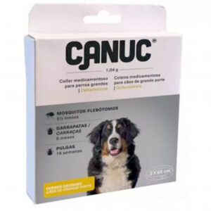 COLLAR ANTIPARASITO CANUC PACK 2 COLLAR PERRO 65CM