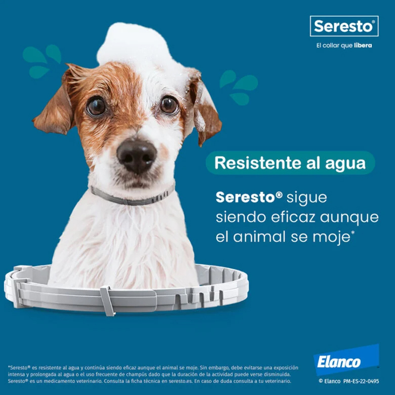 Seresto Collar Antiparasitario para Perros de Más de 8 kg – 70 cm Seresto Collar Antiparasitario Para Perros De Más De 8 Kg – 70 Cm