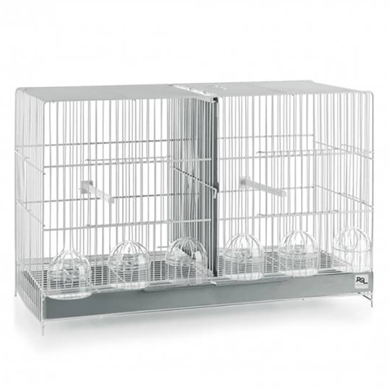 JAULA DE CRÍA DOBLE PARTIDO GUILLOTINA – ZINC 60 CM Jaula De Cría Doble Partido Guillotina – Zinc 60 Cm