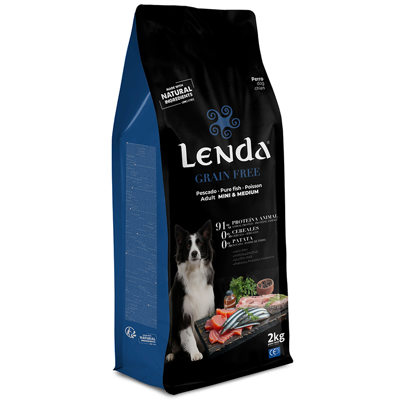 Lenda Grain Free Puro Pescado Adult Mini & Medium 2 kg Lenda Grain Free Puro Pescado Adult Mini &Amp; Medium 2 Kg