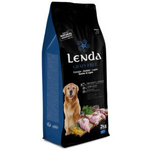 En PROMOCIÓN Lenda Grain Free Senior &Amp; Light Conejo 2 Kg