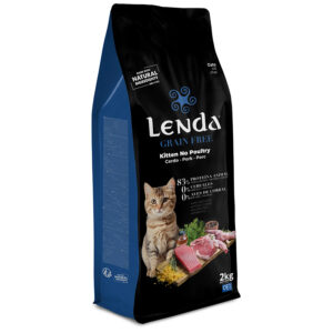 Lenda Grain Free Gato Kitten Sin Aves Cerdo 2 kg
