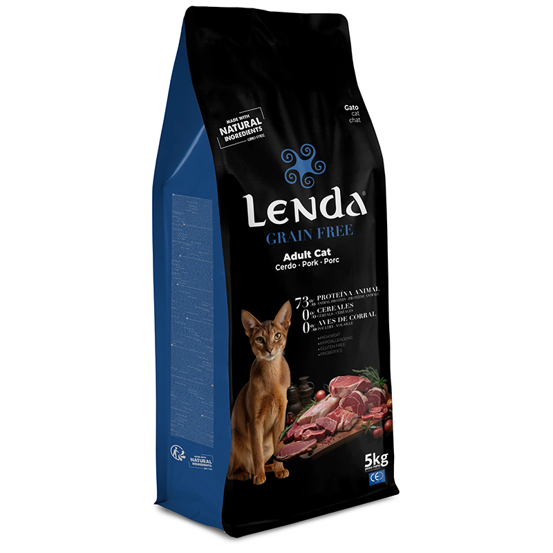 Lenda Grain Free Gato Adult Cerdo Monoproteína 2 kg Lenda Grain Free Gato Adult Cerdo Monoproteína 2 Kg