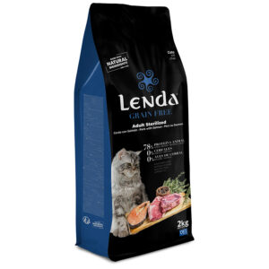 En PROMOCIÓN Lenda Grain Free Gato Adult Sterilized Cerdo Con Salmón 2 Kg