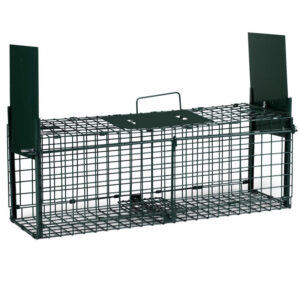 Jaula Trampa Plegable para Ratas de 2 Puertas