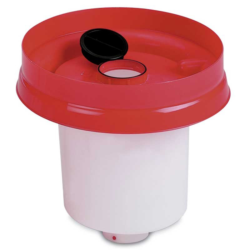 BEBEDERO AVES 5 LITROS PLÁSTICO ROJO 1ª EDAD Bebedero Aves 5 Litros Plástico Rojo 1ª Edad