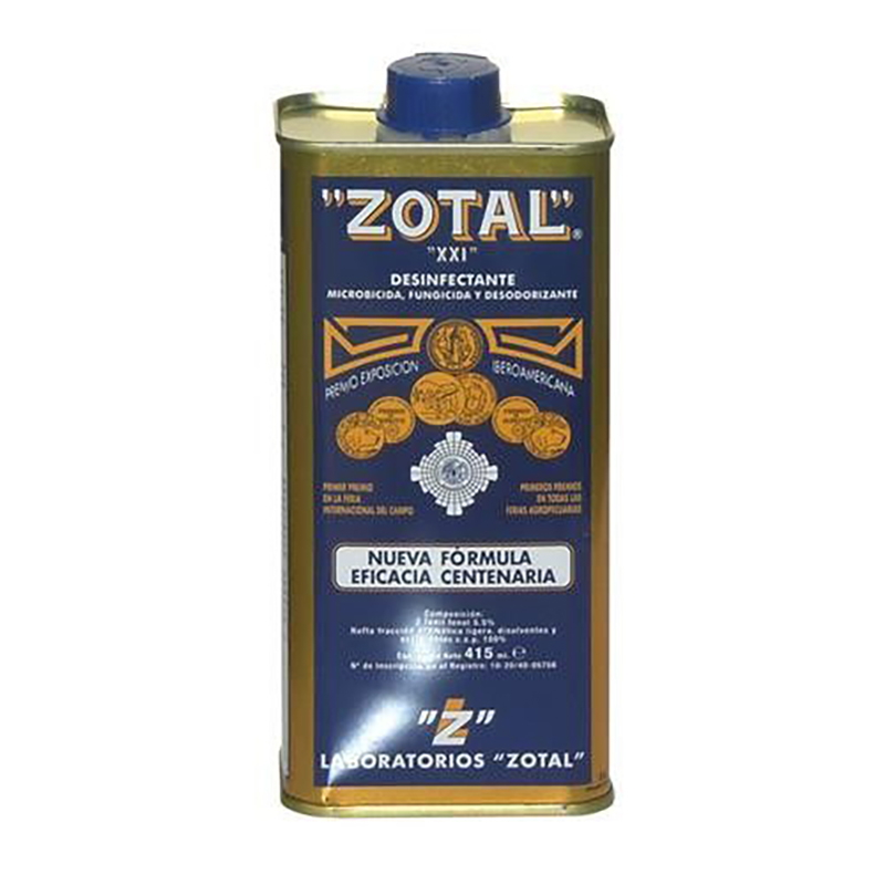 ZOTAL DESINFECTANTE 415ML. Zotal Desinfectante 415Ml.