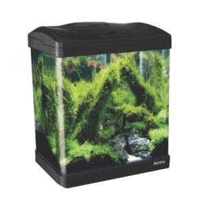 ACUARIO KIT EC-400 NEGRO 38x26x41cm-33 L. S/TERMOC