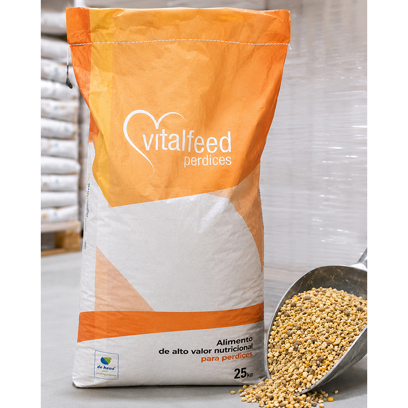 Vitalfeed Arranque Aves de Caza en Migajas 25 kg Vitalfeed Arranque Aves De Caza En Migajas 25 Kg