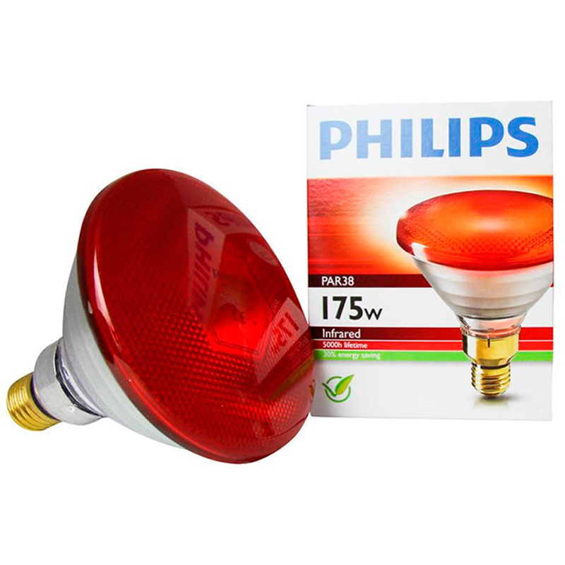 Lámpara Calefacción 175 W Philips Bajo Consumo Lámpara Calefacción 175 W Philips Bajo Consumo