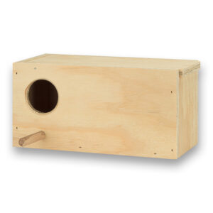 NIDO MADERA PERIQUITOS HORIZONTAL 20x10x10 CMS
